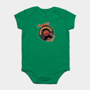 Maybelle's Motormouth Records Baby Bodysuit